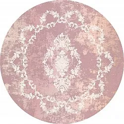 Rond vloerkleed - Nefta (roze)