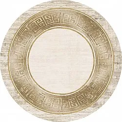 Rond vloerkleed - Tilos (beige)