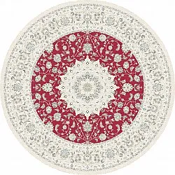 Rond vloerkleed - Arabella (rood)