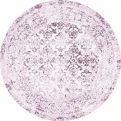 Rond vloerkleed - Denizli (roze)