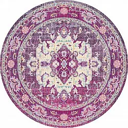 Rond vloerkleed - Siliana (roze)