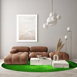 Rond vloerkleed - Anzio (groen)