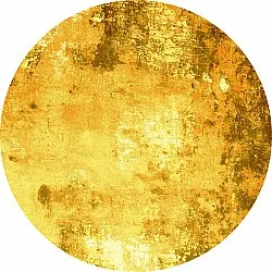 Rond vloerkleed - Salitto (goud)