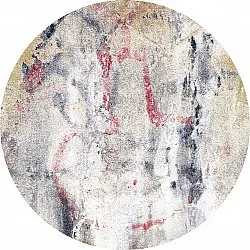 Rond vloerkleed - Laurito (grijs/beige/multi)
