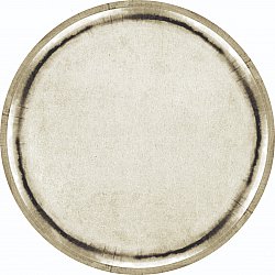 Rond vloerkleed - Arriate (beige/grijs)