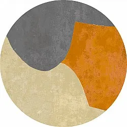 Rond vloerkleed - Lazio (grijs/multi)