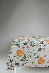 Katoenen tafelkleed - Dahlia (oranje)