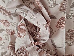 Katoenen tafelkleed - Wreath (roze)