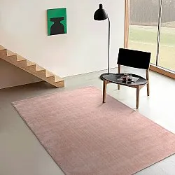 Recycled PET with viscose look (roze)