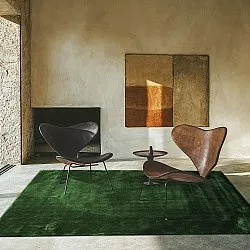 Recycled PET with viscose look (groen)