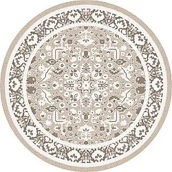 Ronde vloerkleden - Ember (beige/grijs)