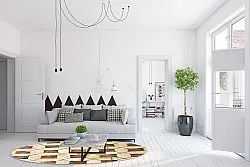 Rond vloerkleed - Evisa (multi)