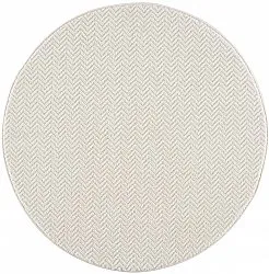 Ronde vloerkleden - Pandora (wit)
