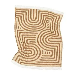 Dekens - Wollenmix plaid - Melody (bruin/beige)