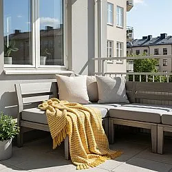 Dekens - Quebec Blanket (geel)