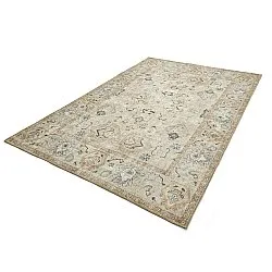 Vlakgeweven vloerkleed - Amena (beige)