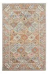 Vlakgeweven vloerkleed - Berelina (beige/multi)