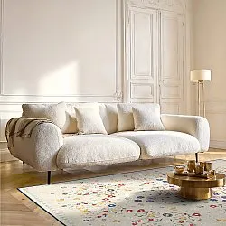 Vlakgeweven vloerkleed - Nabilar (room)