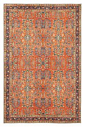 Vlakgeweven vloerkleed - Yasirah (oranje)