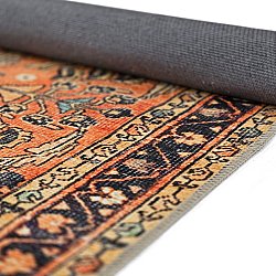 Vlakgeweven vloerkleed - Yasirah (oranje)
