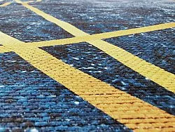 Wilton - Zaros (blauw/goud)