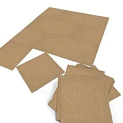 Vloerbedekking - Almeria Tapijttegels 24 st. (beige)