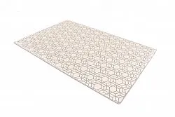 Wollen-vloerkleed - Emprint (wit)