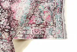 Rond vloerkleed - Jedaida (roze/multi)
