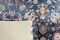 Rond vloerkleed - Bouhjar (donkerblauw/multi)