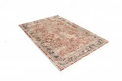 Rond vloerkleed - Douz (rood/multi)