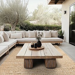 Vloerkleden voor binnen en buiten - Milford Recycled PET (beige)