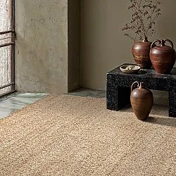 Vloerkleden voor binnen en buiten - Milford Wool Look (beige)