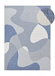 Vloerkleden voor binnen en buiten - utomhusmatta - Somerville (blauw)