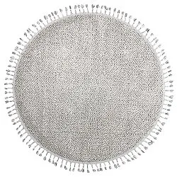 Ronde vloerkleden - Indoor/Outdoor Dakota (grijs)
