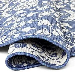 Rond vloerkleed - Brussels Ocean (blauw)