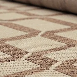 Vloerkleden voor binnen en buiten - Nicosia (bruin)
