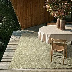 Vloerkleden voor binnen en buiten - Orta Wool Look (mosgroen)