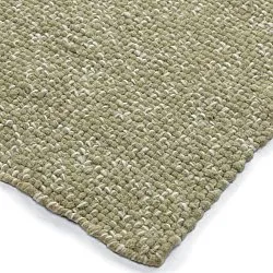 Vloerkleden voor binnen en buiten - Orta Wool Look (mosgroen)