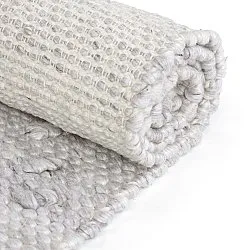 Vloerkleden voor binnen en buiten - Todi Wool Look (grijs/beige)