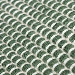 Vloerkleden voor binnen en buiten - Coastal Wool Look (groen/wit)