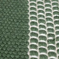 Vloerkleden voor binnen en buiten - Coastal Wool Look (groen/wit)