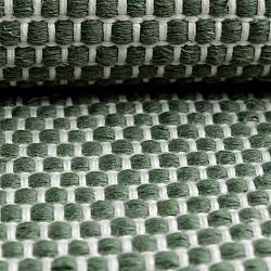Vloerkleden voor binnen en buiten - Coastal Wool Look (groen/wit)