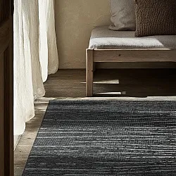 Vloerkleden voor binnen en buiten - Ragusa (zwart/crème)