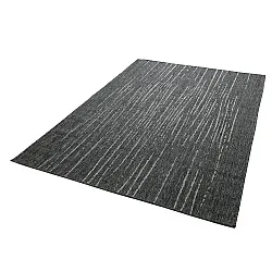 Vloerkleden voor binnen en buiten - Ragusa (zwart/crème)