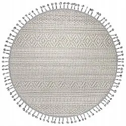 Ronde vloerkleden - Indoor/Outdoor Athena (grijs)