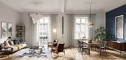 Wilton - Feres (grijs/beige/multi)