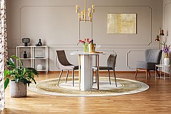 Rond vloerkleed - Tilos (beige)