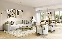 Wollen-vloerkleed - Ives (beige)