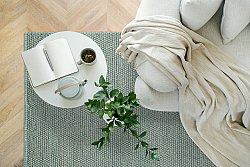 Wollen-vloerkleed - Avafors Wool Bubble (groen)