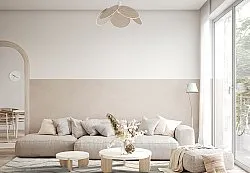 Hoogpolig vloerkleed - Ottoline (offwhite)